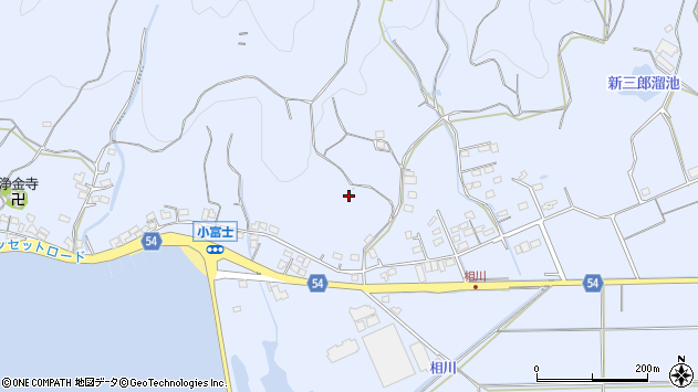 〒819-1321 福岡県糸島市志摩小富士の地図