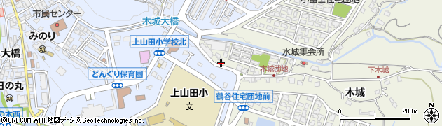 福岡県嘉麻市木城507周辺の地図