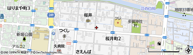 ボディメンテナンス高知周辺の地図