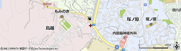 高知県高知市鳥越14周辺の地図