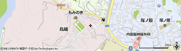 高知県高知市鳥越19周辺の地図