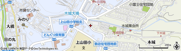 福岡県嘉麻市木城504周辺の地図
