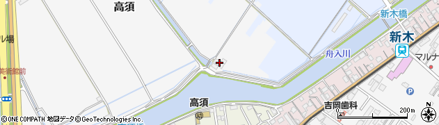 高知県高知市高須12周辺の地図