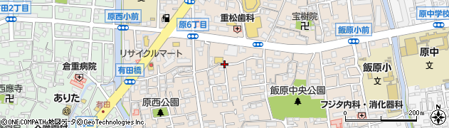 活魚廻転寿司 水天原店周辺の地図