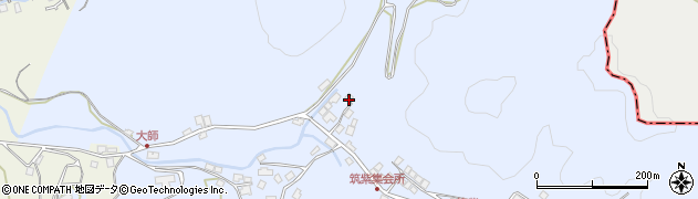 福岡県嘉麻市上山田742周辺の地図