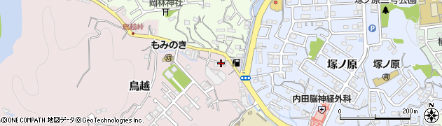 高知県高知市鳥越24周辺の地図