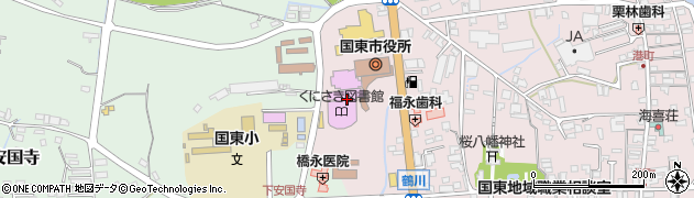 国東市商工会周辺の地図