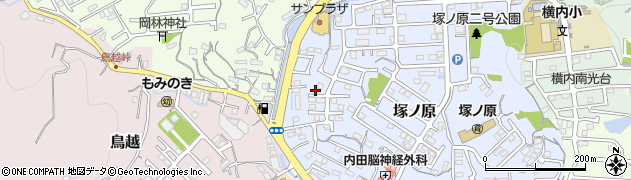 佐宗山公園周辺の地図