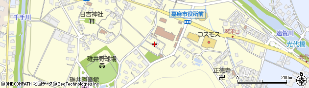 福岡県嘉麻市上臼井446周辺の地図