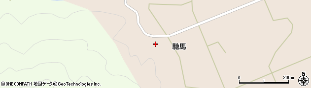 徳島県海部郡海陽町日比原馳馬215周辺の地図