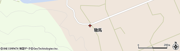 徳島県海部郡海陽町日比原馳馬37周辺の地図