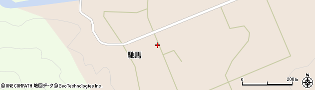 徳島県海部郡海陽町日比原馳馬86周辺の地図