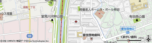 福岡県福岡市早良区室住団地39周辺の地図