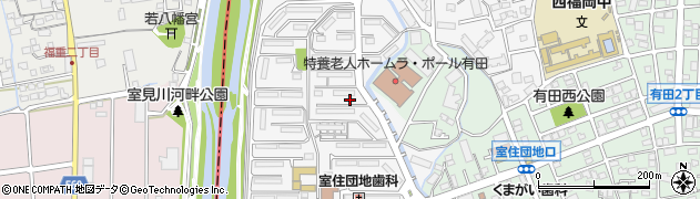 福岡県福岡市早良区室住団地18周辺の地図