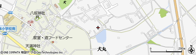 大分県中津市犬丸1251周辺の地図