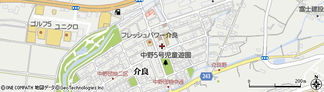 高知県高知市介良周辺の地図