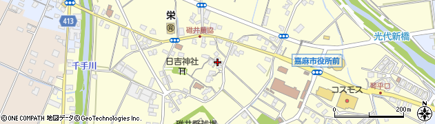 福岡県嘉麻市上臼井1165周辺の地図