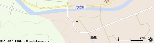 徳島県海部郡海陽町日比原馳馬18周辺の地図