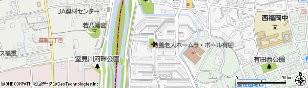 福岡県福岡市早良区室住団地32周辺の地図