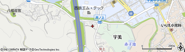福岡県糟屋郡宇美町井野677周辺の地図
