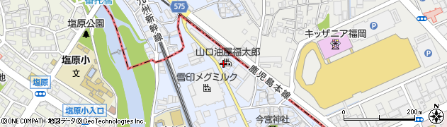 福太郎天神テルラ株式会社　セントラルキッチン周辺の地図