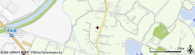 大分県中津市植野1249周辺の地図
