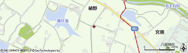 大分県中津市植野1653周辺の地図