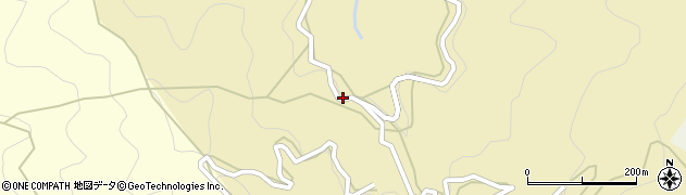 愛媛県喜多郡内子町大瀬東1138周辺の地図