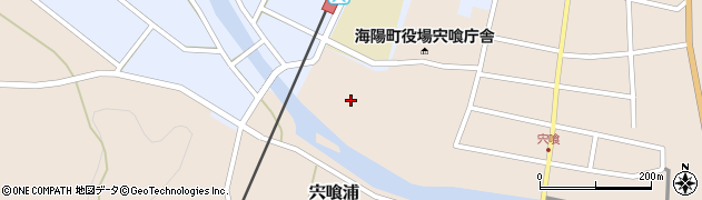 徳島県海陽町（海部郡）宍喰浦（三反田）周辺の地図