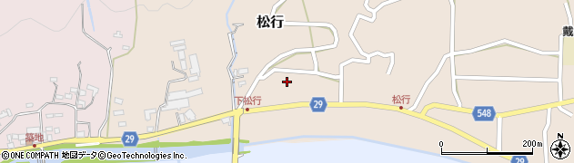大分県豊後高田市松行93周辺の地図