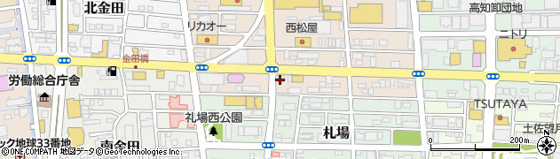 岩崎電気株式会社　高知事務所周辺の地図