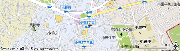 ＰａｒｔｙＲｏｏｍ　小笹店周辺の地図