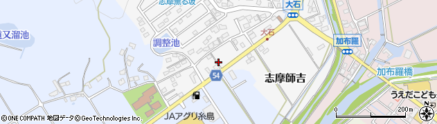 福岡県糸島市志摩師吉5周辺の地図