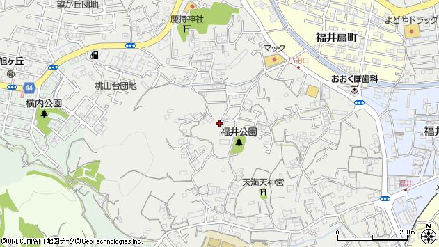 〒780-0965 高知県高知市福井町の地図