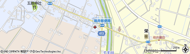 福岡県嘉麻市飯田3周辺の地図
