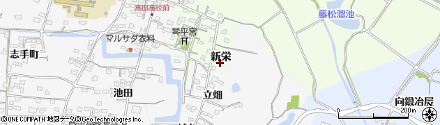 大分県豊後高田市新栄195周辺の地図