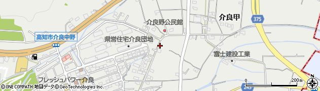 高知県高知市介良甲926周辺の地図
