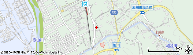 福岡県田川郡添田町添田1046-8周辺の地図