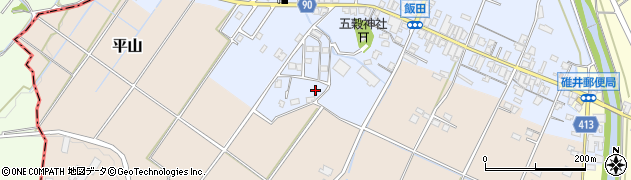 福岡県嘉麻市飯田219周辺の地図
