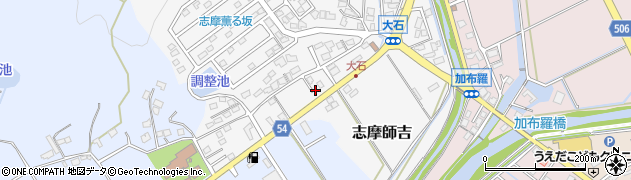 福岡県糸島市志摩師吉4周辺の地図