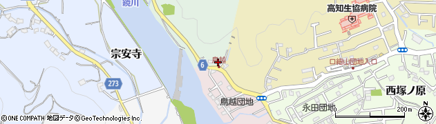 高知県高知市尾立1周辺の地図