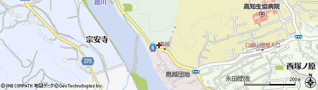 高知県高知市尾立380周辺の地図