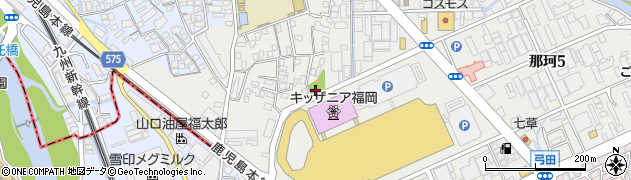 清道公園周辺の地図