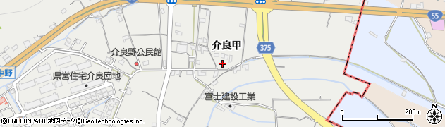 高知県高知市介良甲787周辺の地図