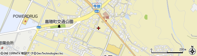 福岡県嘉麻市牛隈周辺の地図