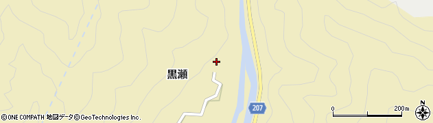 高知県安芸市黒瀬88周辺の地図