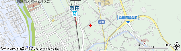 福岡県田川郡添田町添田1041-2周辺の地図