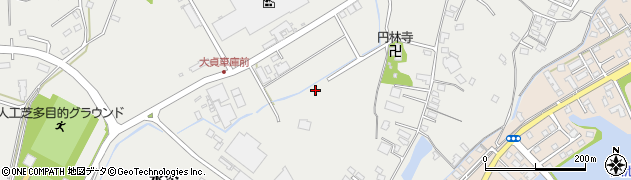 大分県中津市永添周辺の地図