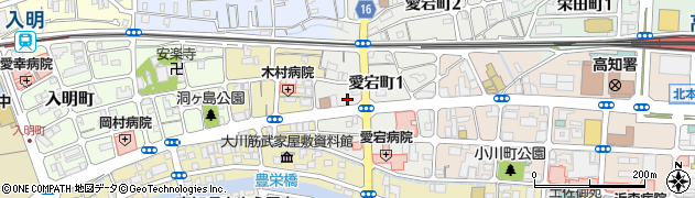 四国銀行江ノ口 ＡＴＭ周辺の地図