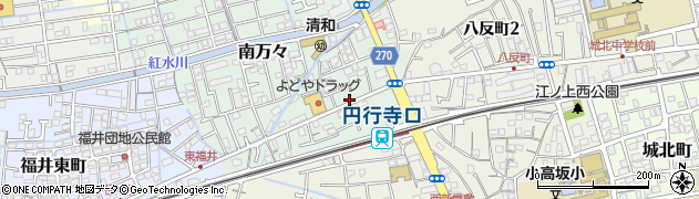 高知県高知市南万々97周辺の地図